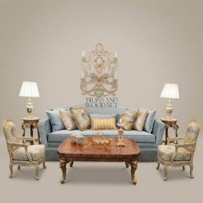 Jungle Bloom Rococo Salon Set