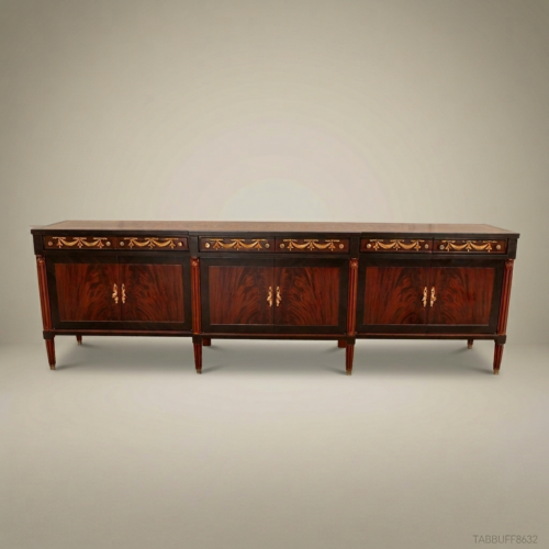 بوفيه طعام Brass & Wood