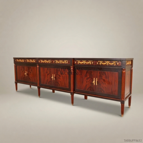 بوفيه طعام Brass & Wood