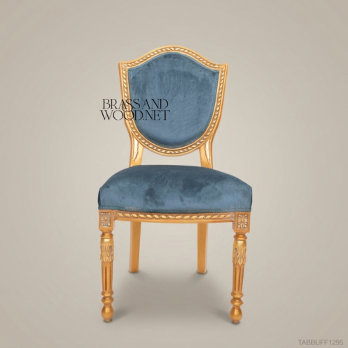 كرسي طعام مُنجَّد من Brass & Wood