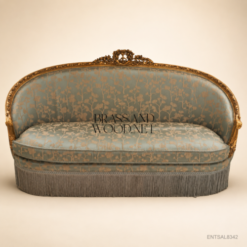 Brass and Wood Empire Salon Suite