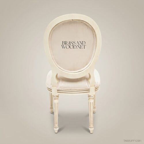 Louis XVI Ivory & Gold Medallion Dining Set 39
